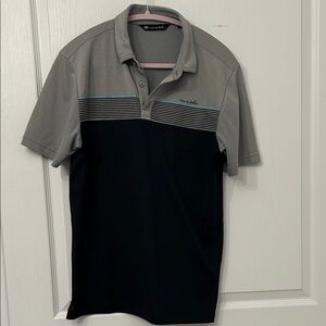 Travis Mathew Two-Tone Polo Shirt
